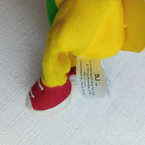 BJ's Rub-A-Dub-Dub plush and cardboard book Barney and friends Vintage 90s . - Picture 6 of 9